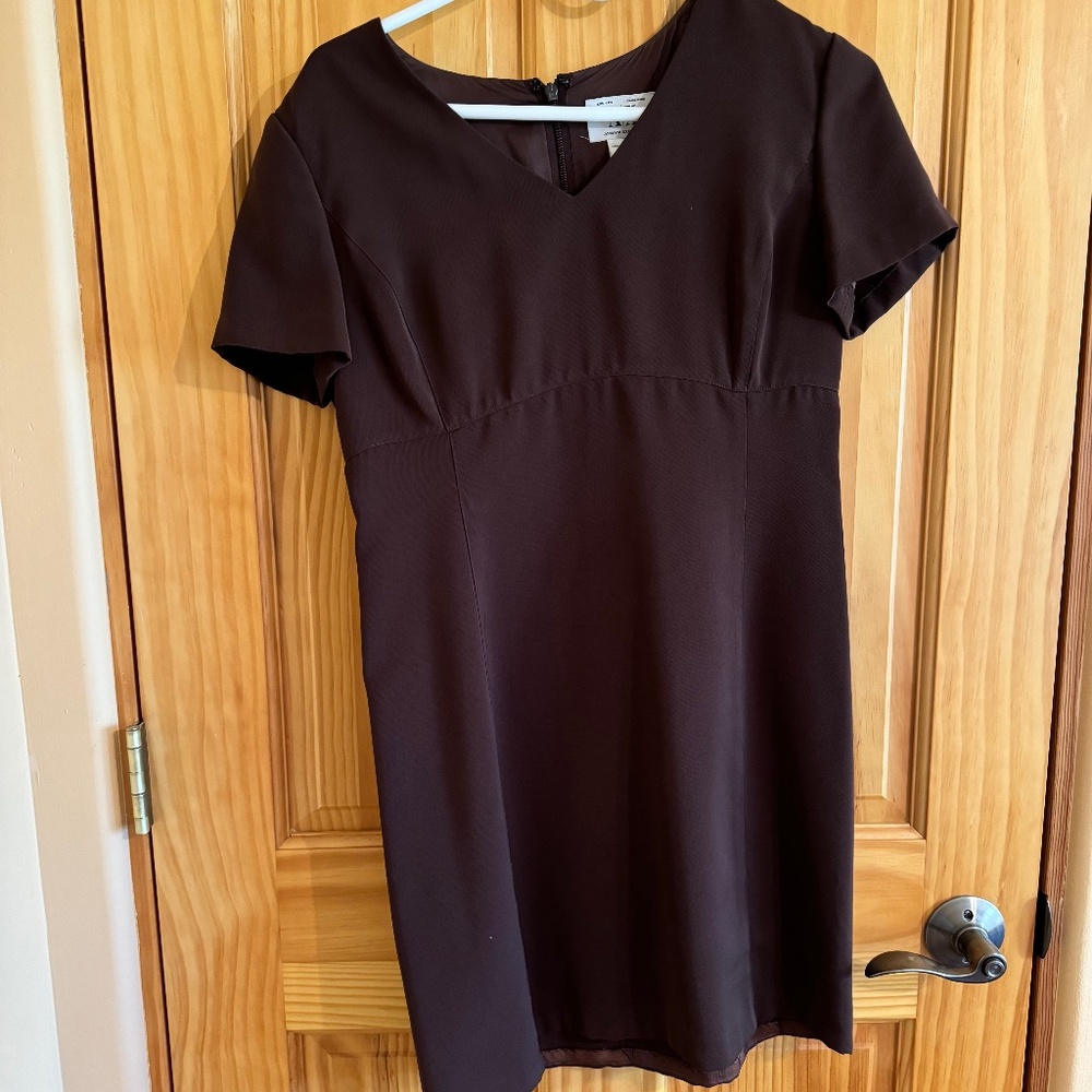Armani Exchange Brown Mini Dress